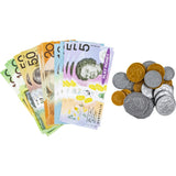 44pcs Australian Play Money Coins & Notes Maths Pretend Shopping