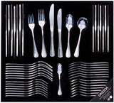 56pc Oneida New Rim Stainless Steel Cutlery Set in Silver