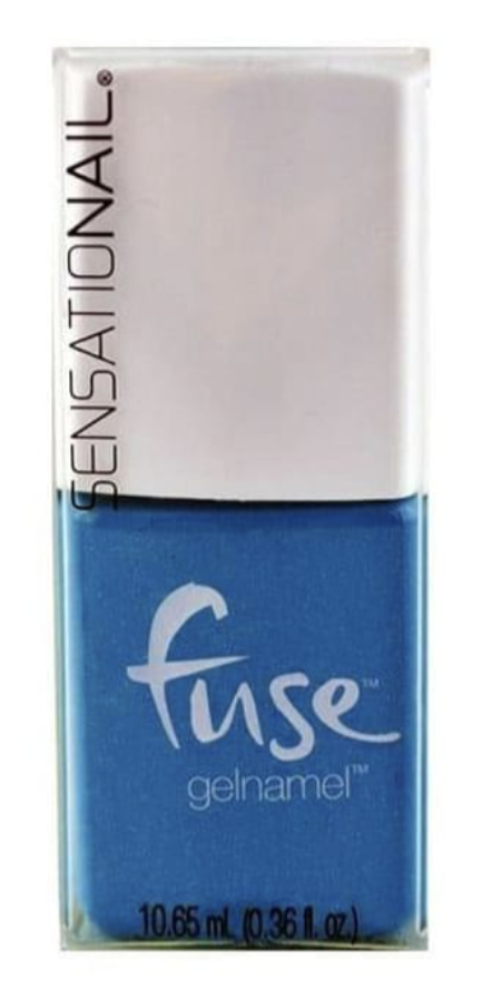 Sensationail Fuse Gelnamel Sonic-Blue-M Nail Gel Polish Manicure 10.65ml