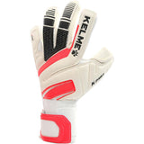 KELME K-Paw1 Pro Goalkeeper Gloves Soccer Football in White/Red