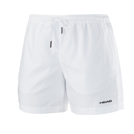 HEAD Womens Club Ladies Tennis Shorts Sports Gym Workout - White