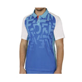 Head Ari Boys Sports Polo Top Shirt T-Shirt Tennis - Blue/White