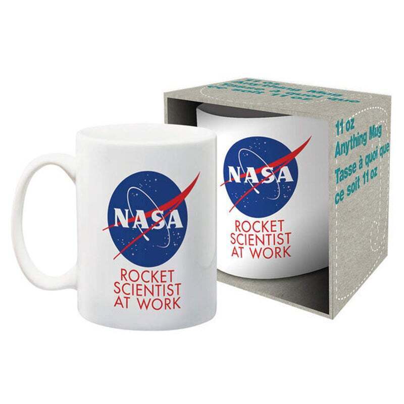 NASA Rocket Scientist Ceramic Coffee Mug Tea Cup Glass w/ Handle