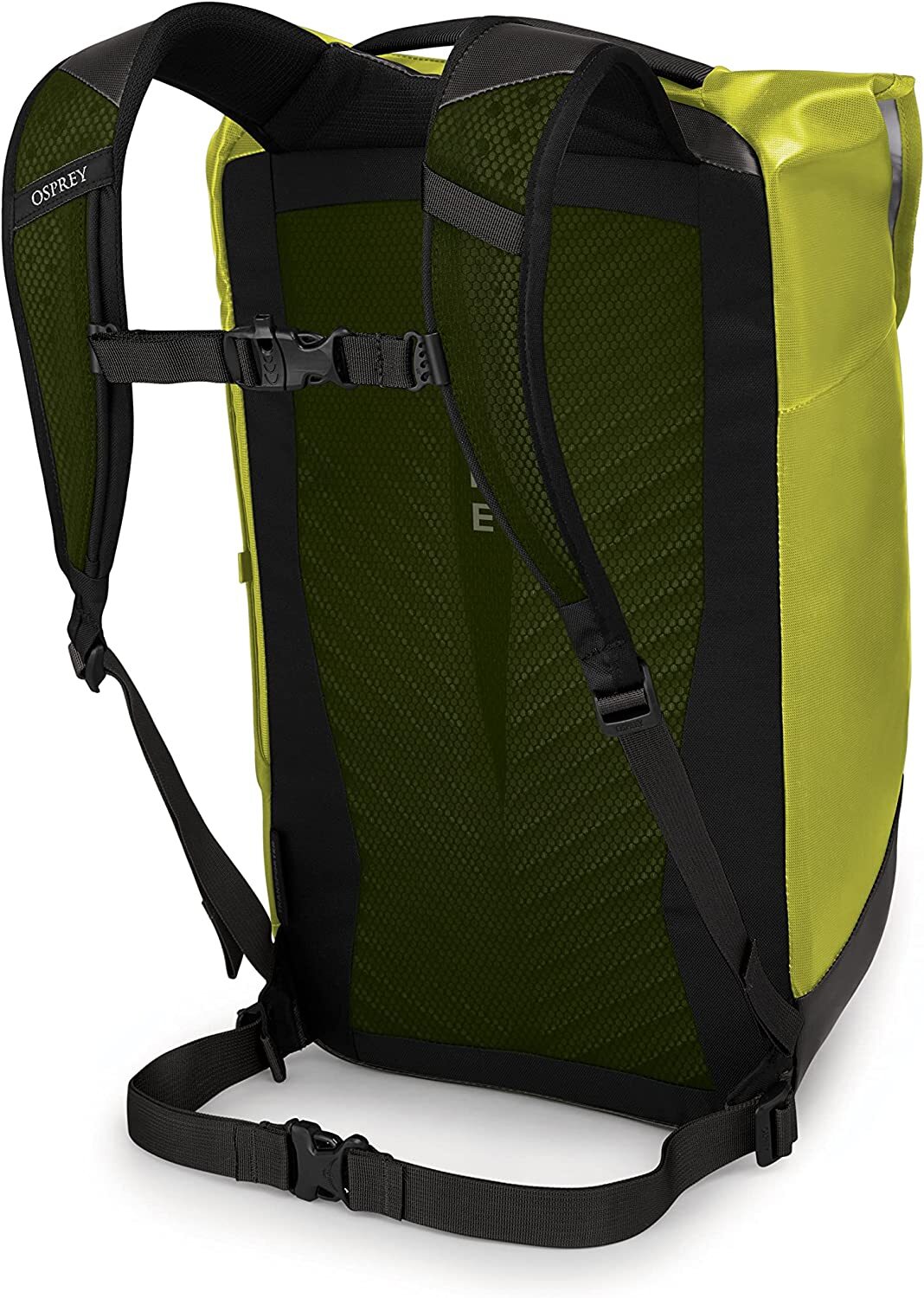 Osprey Unisex Adult Transporter Flap Laptop Bagpack - Lemongrass Yellow/Black