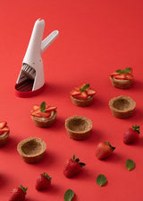 Chef'n Strawberry Slicer Slicester Hand-Held Strawberry Slicer to Create Garnishes