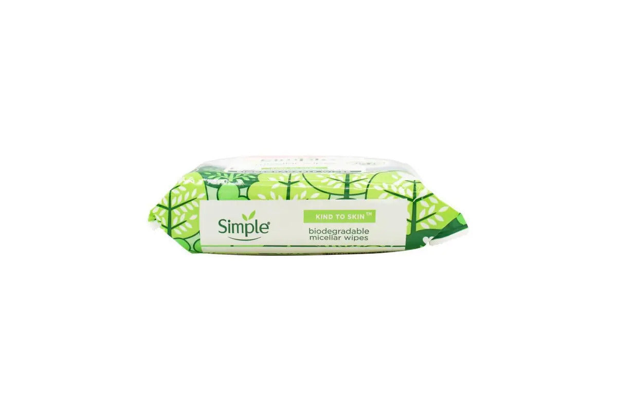 1 Pack of 20 Simple Micellar Wipes For Sensitive Skin