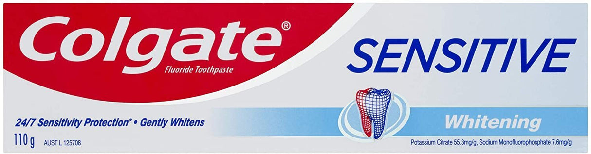 Colgate Sensitive Toothpaste Whitening Toothpaste Teeth Pain Relief 110g