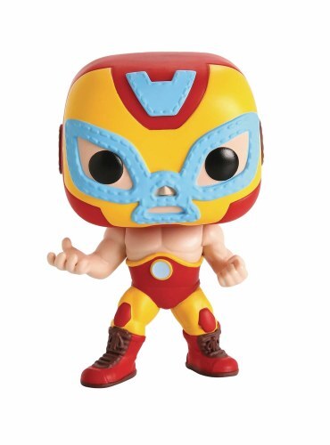 Funko Pop! Marvel Lucha Libre El Heroe Invicto Iron Man Vinyl Figure #709