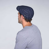 Bailey Mens Gulick Ivy Flat Cap Hat - Navy