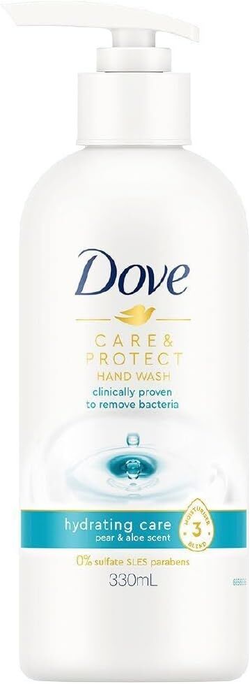 Dove Hand Wash, Moisturising And Removes Bacteria, Hydrating Care 330ml