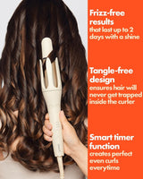 Peech Automatic Hair Curler FlexWave Styler Styling Iron