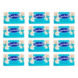 12x Bulk Sorbent Facial Tissues Thick & Large Menthol Fragranced - 90-Pack