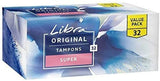 2x Libra Pk32 Original Super Tampons Unique Anti-fluff Base