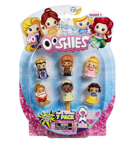 Ooshies Disney Pencil Toppers Series 1 - 1 Pack of 7 Dwarfs