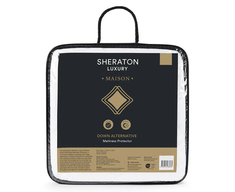 Sheraton Luxury Quilted Fitted Mattress Protector Cover - King Size