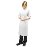 Pro Chef 3/4 Waist Apron - White - No Pocket (86cm x 70cm)