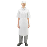 Pro Chef 3/4 Waist Apron - White - No Pocket (86cm x 70cm)