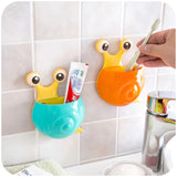 Happy Holders Toothbrush Holder Snail Bathroom Tooth Brush - Assorted Colours