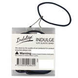 1 Pack of 12 Indulge Elastic Hair Bands Tie Rope Ponytail Holder