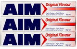 Aim 90G Pk3 Toothpaste Original Flavour Value Pack