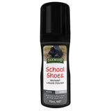 Oakwood 75ml School Shoes Instant Liquid Polish - Black Shine