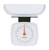 10kg Propert Large Capacity Mechanical Kitchen Scales - White/Black