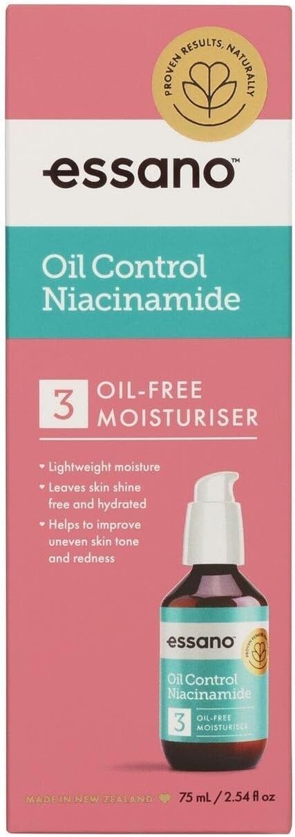 Essano Niacinamide Oil Control Face Moisturiser 75ml