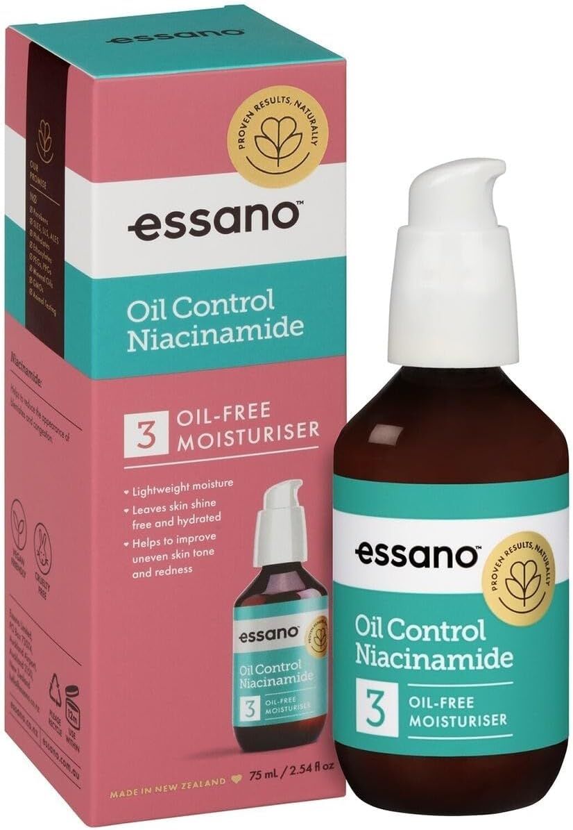 Essano Niacinamide Oil Control Face Moisturiser 75ml