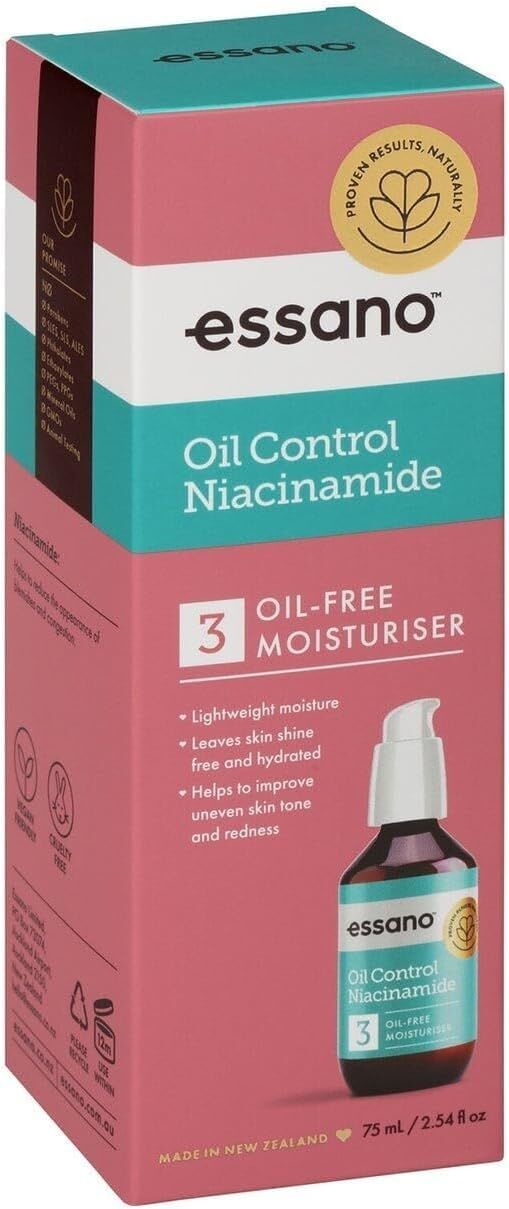 Essano Niacinamide Oil Control Face Moisturiser 75ml