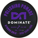 3x Dominate Polishing Pomade Strong Hold High Shine 105g