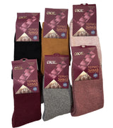 12 Pairs Mens Thermo Wool Blend Work Socks Heavy Duty Outdoor Warm (EU37-EU41)