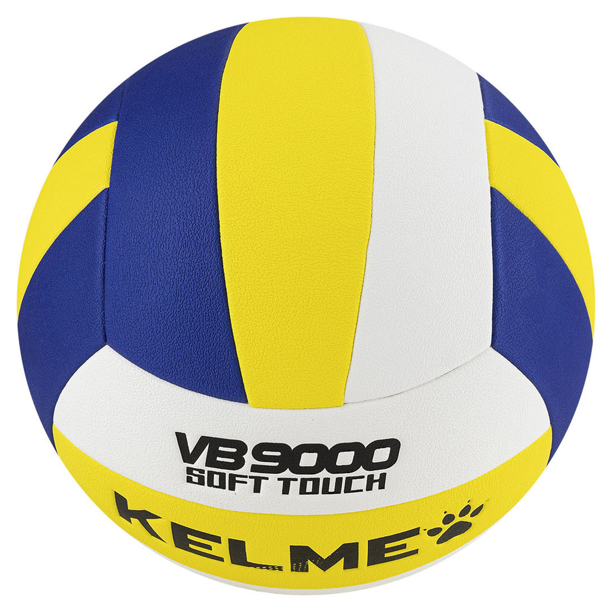 KELME Volleyball Volley Ball Size 5 Official Indoor/Outdoor - White/Dark Blue/Yellow