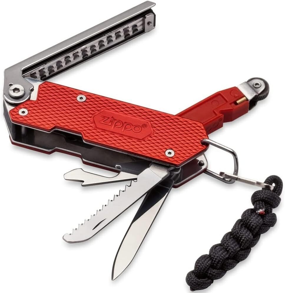 Zippo Outdoors Surefire Multi-Tool in Multicolor Camping Hiking