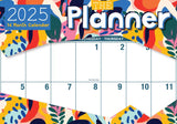 2025 Calendar Rectangle Wall Calendar 14 Months Hanging Planner Souvenir Gift