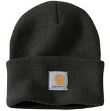 Carhartt Mens Knit Cuffed Beanie Watch Hat - Black