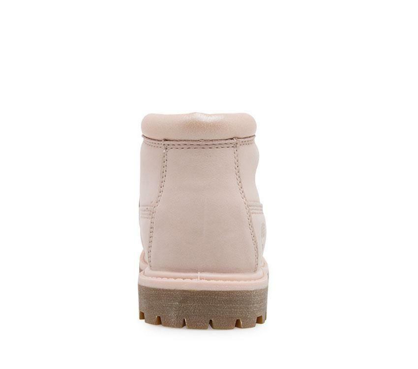 Timberland Womens Nellie Chukka Ankle Boots Shoes - Light Pink/Metallic