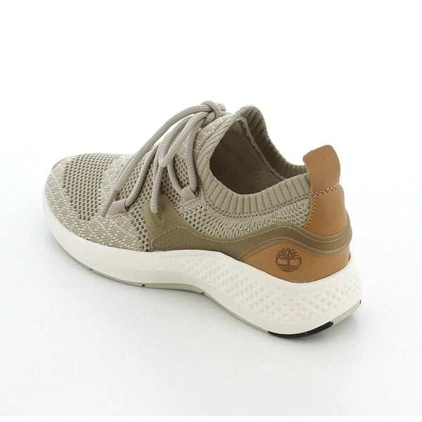 Timberland Womens Fly Roam Go Knit Chukka Sneakers Shoes Runners Cashmere - Light Taupe