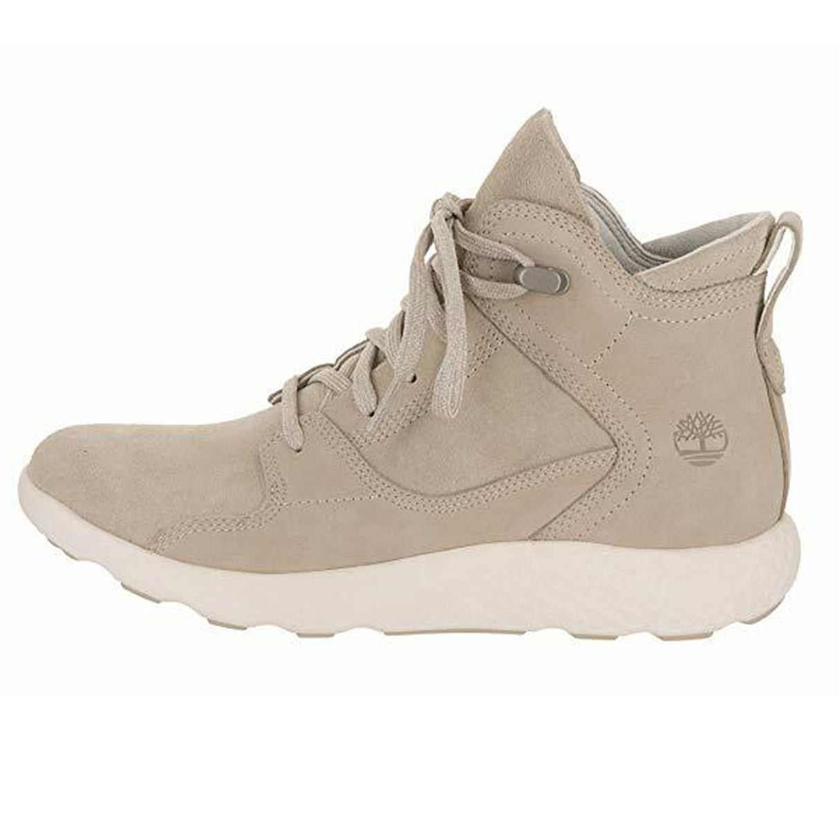 Timberland Womens Fly Roam Hiker Sneaker Boots Shoes Soft Suede - Light Taupe