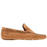 Timberland Mens Heritage Driver Venetian Slip On Leather Shoe Boat - Argan Oil