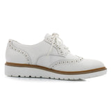 Timberland Womens Ellis Street Shoes Brogues - White