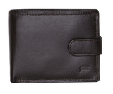 Futura Mens RFID Leather Fold Over Wallet - Brown