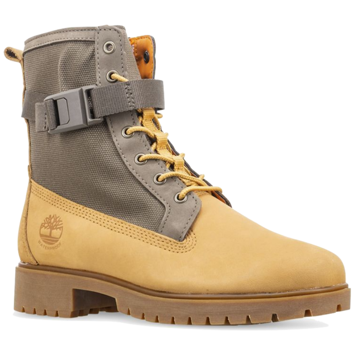 Timberland Womens Jayne Rebotle 100% Waterproof Boots Shoes Winter Wheat Nubuck