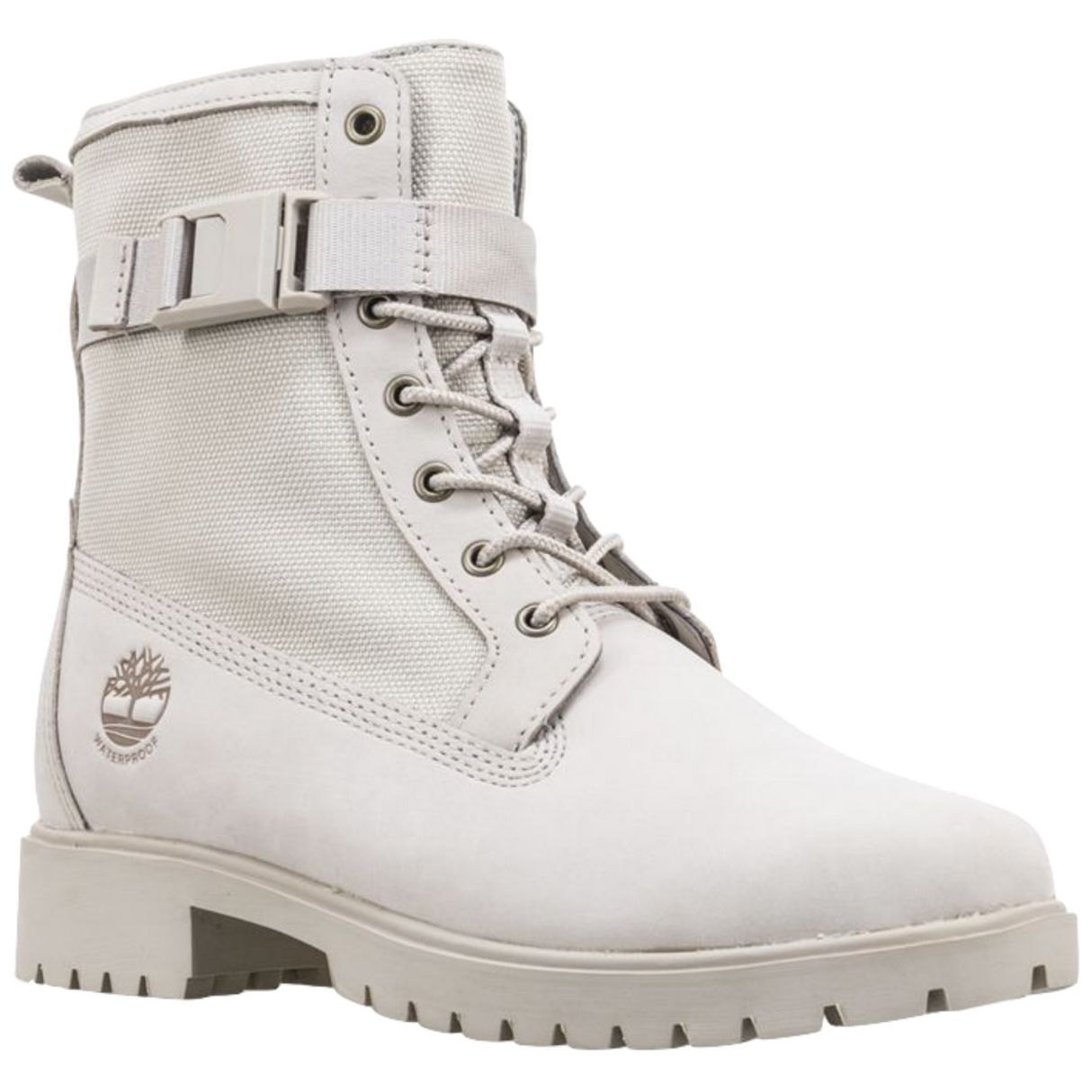 Timberland Womens Jayne Rebotle Waterproof Boots Shoes Winter Taupe Nubuck