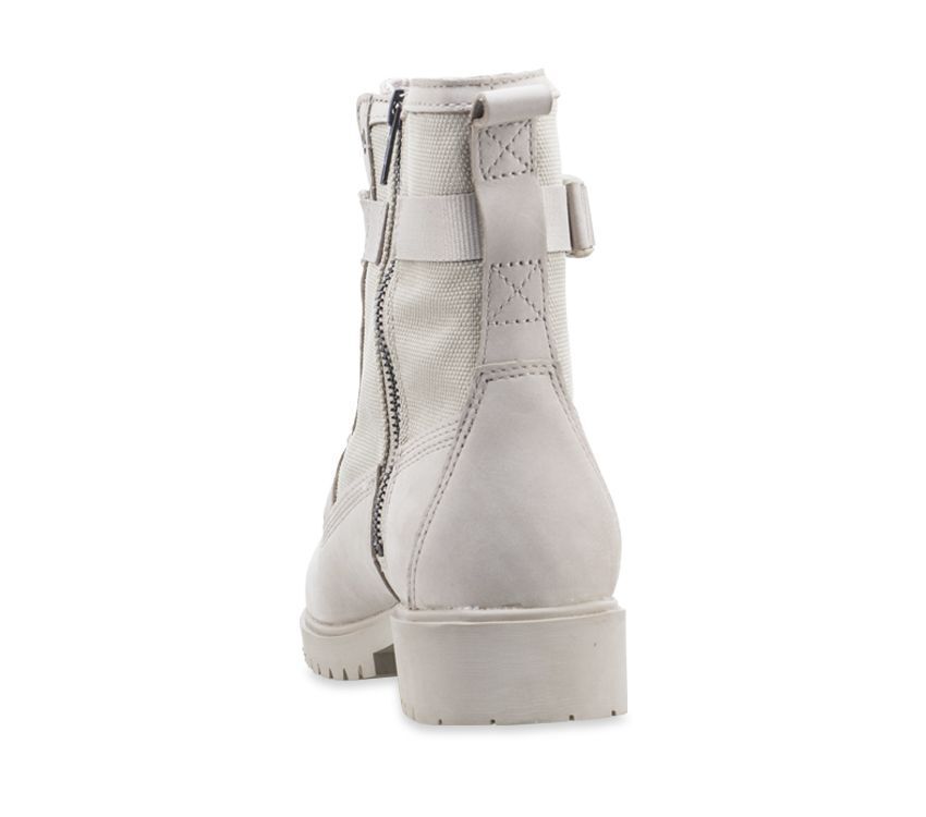 Timberland Womens Jayne Rebotle Waterproof Boots Shoes Winter Taupe Nubuck