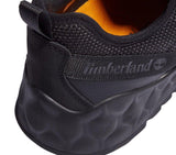 Timberland Mens Solar Wave Trail Low Leather Hiking Shoes - Black Mesh