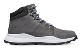 Timberland Mens Brooklyn Lightweight Hiker Leather Boots - Mid Grey Nubuck