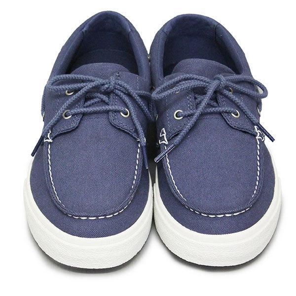 Timberland Mens Union 2-Eye Boat Casual Shoes - Vintage Indigo Pantone