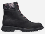 Timberland Womens Lucia Way 6" Charm Waterproof Leather Boot - Black Nubuck