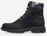 Timberland Womens Lucia Way 6" Charm Waterproof Leather Boot - Black Nubuck