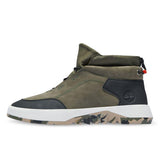 Timberland Mens Supaway Leather Chukka Boot - Dark Green Nubuck